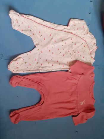 Lot de 2 pyjamas fille 3mois