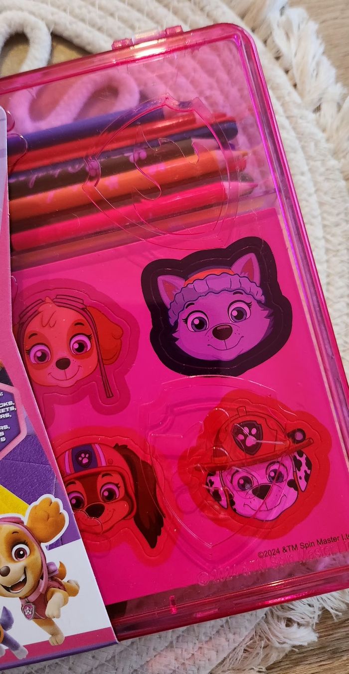 Boite loisirs créatifs Pat Patrouille Rose - photo numéro 5