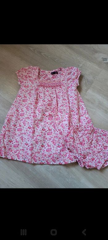 Robe avec bloomer 9 mois