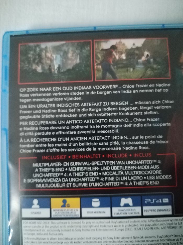 Uncharted The lost legacy PS4 - photo numéro 2