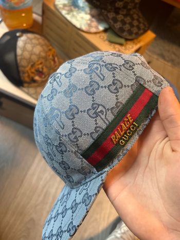 Casquette Gucci palace bleu taille S état 10/10