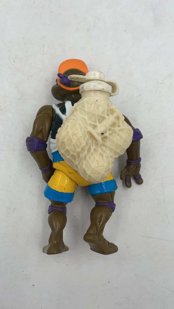 Figurine Tortue Ninja TMNT Spike’n Volley Don Playmates Toys 1992 - photo numéro 2