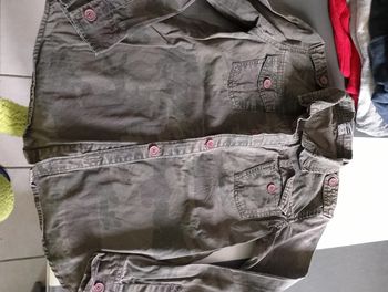 Chemise veste militaire 10 ans