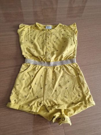 Combi jaune tape a l'oeil