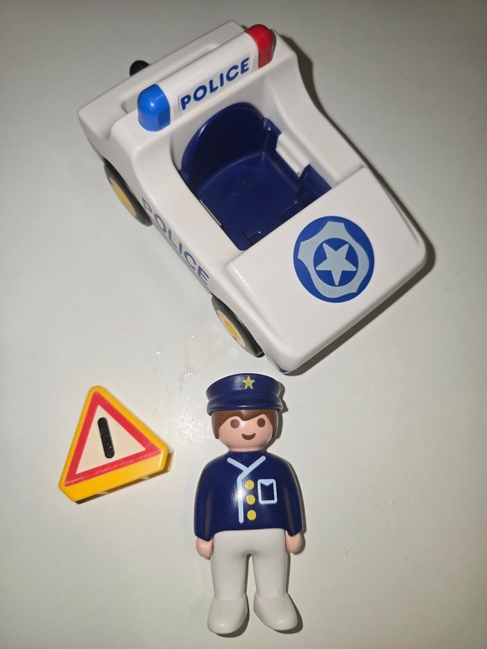 123 playmobil lot de 3 véhicules de police complets - photo numéro 8