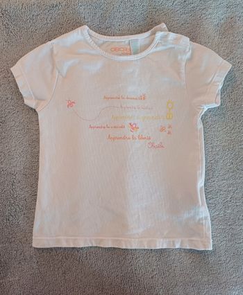 T-shirt blanc Obaïbi