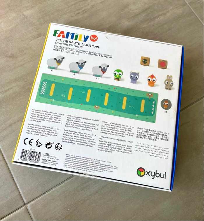Saute-moutons : Les premiers jeux de société, oxybul - photo numéro 2