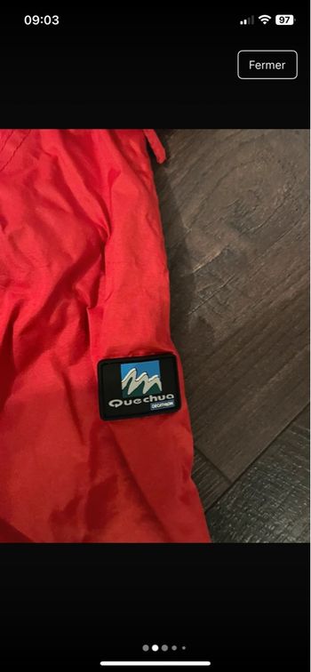 Combinaison de ski mixte 4/6 ans