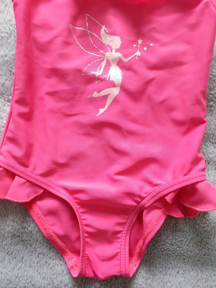 Maillot de bain fille 1 pièce rose 2 ans - photo numéro 3