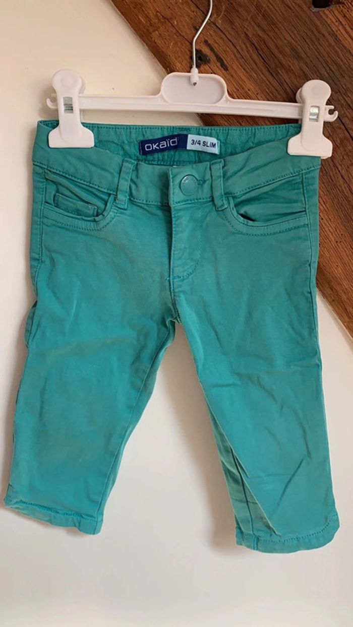 Jean slim 3/4 okaidi