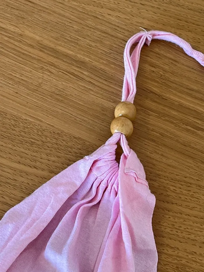 Top dos-nu vintage années 2000 rose taille L 🌸 - photo numéro 6
