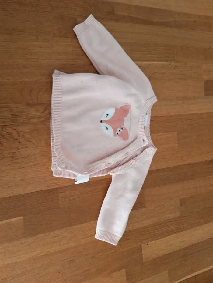 Gilet bébé fille