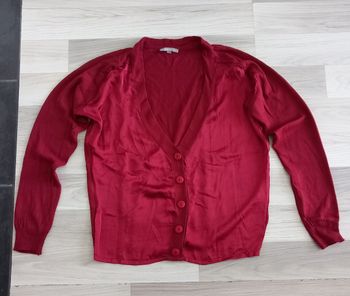 Gilet rouge femme Ici et maintenant taille M