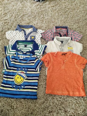 Lot t-shirt 12mois