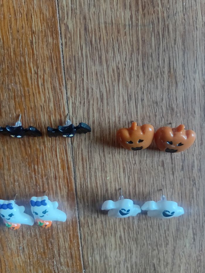 Lot boucles d'oreilles Halloween - photo numéro 2