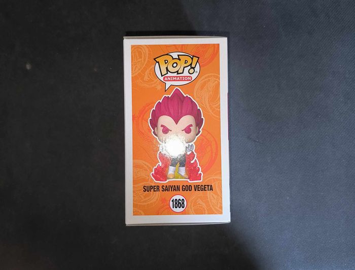 Figurine Funko Pop / Super Saiyan God Vegeta 1868 / Dragon Ball Super / Spécial édition - photo numéro 4