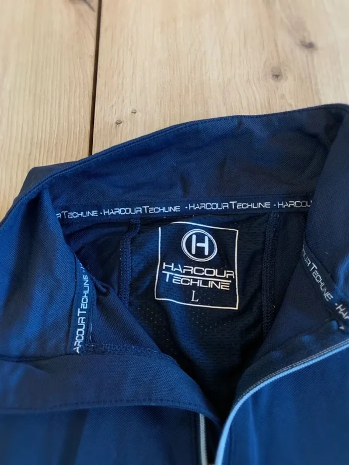 Polo manches longues Harcour – Noir – Taille L - photo numéro 6