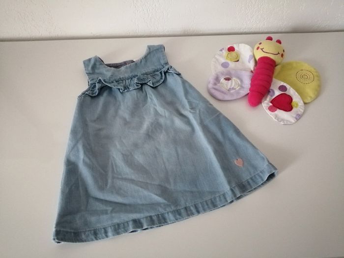 Robe en jean souple 6 mois - photo numéro 9