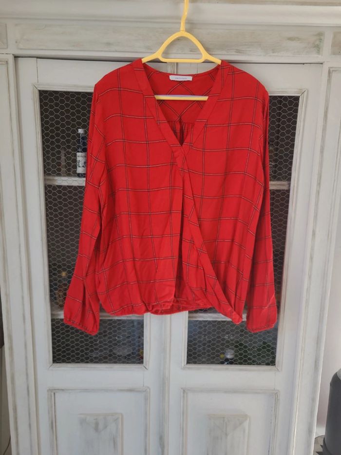 Blouse à carreaux  julie guerlande