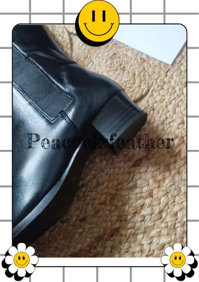 Bottes neuves noires pédiconfort 40 - photo numéro 4