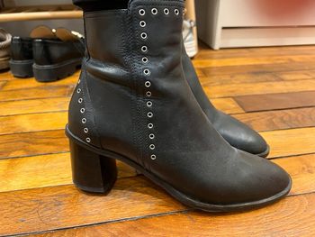 Bottines minelli en cuir