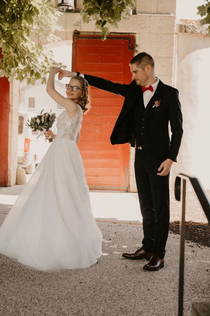 Robe de mariée + jupon - photo numéro 10