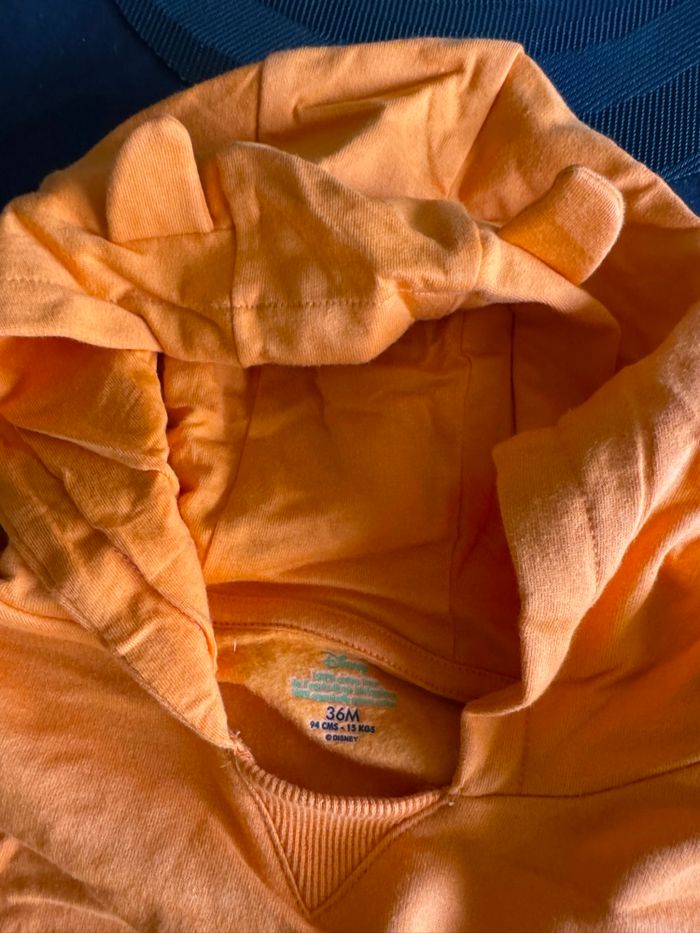 Sweat Halloween Tic et Tac Orange 36 mois - photo numéro 5