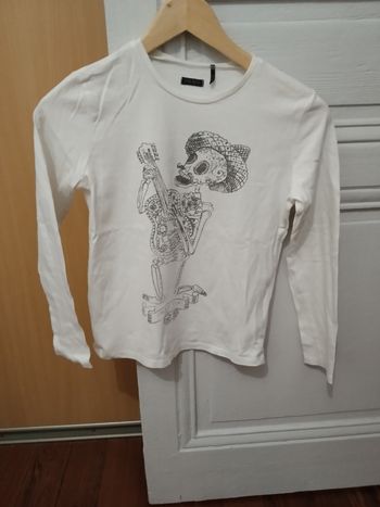 Tee-shirt IKKS blanc et noir