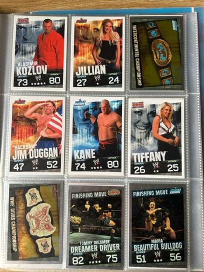 Classeur cartes WWE Slam Attax Évolution - photo numéro 9