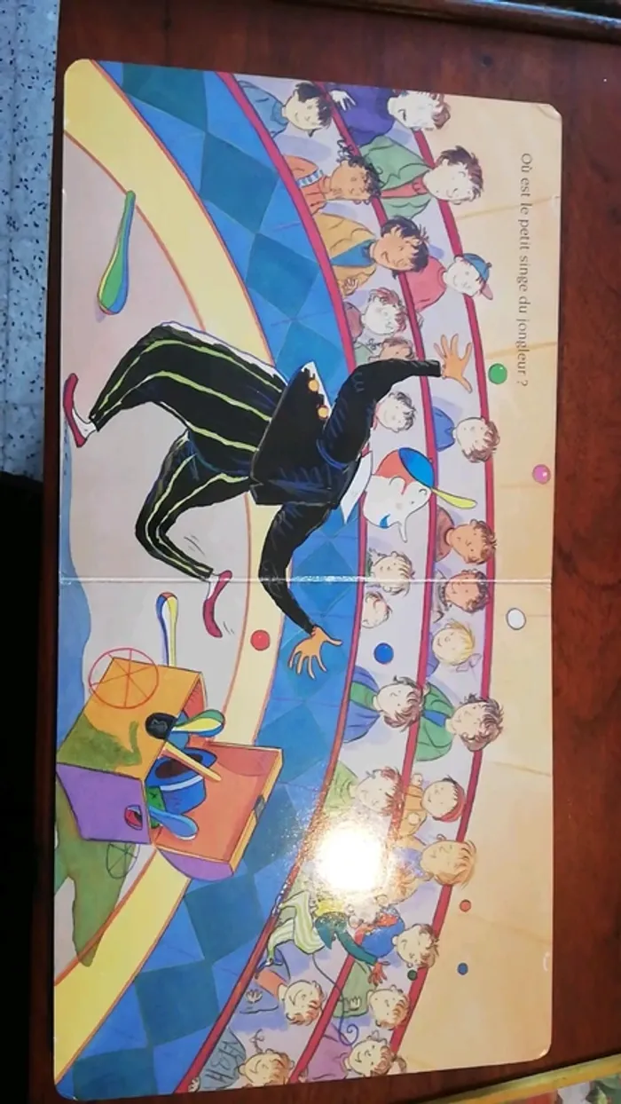 Livre pour enfant "Le cirque" 1 2 3 je vois - photo numéro 6