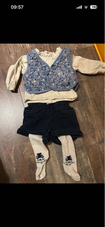 Ensemble lulu castagnette 