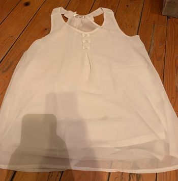Haut blanc femme T38