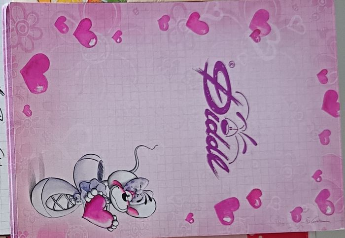 Lot feuilles diddl - photo numéro 2