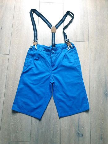 Short bleu. Garçon 12 ans. Marque Kiabi