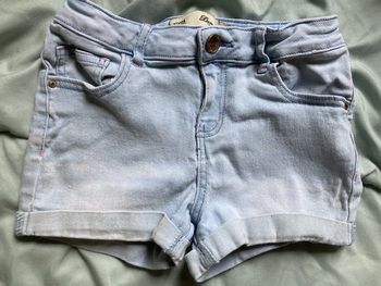 Short en jean elasthane