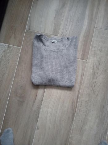 Pull  leger gris femme