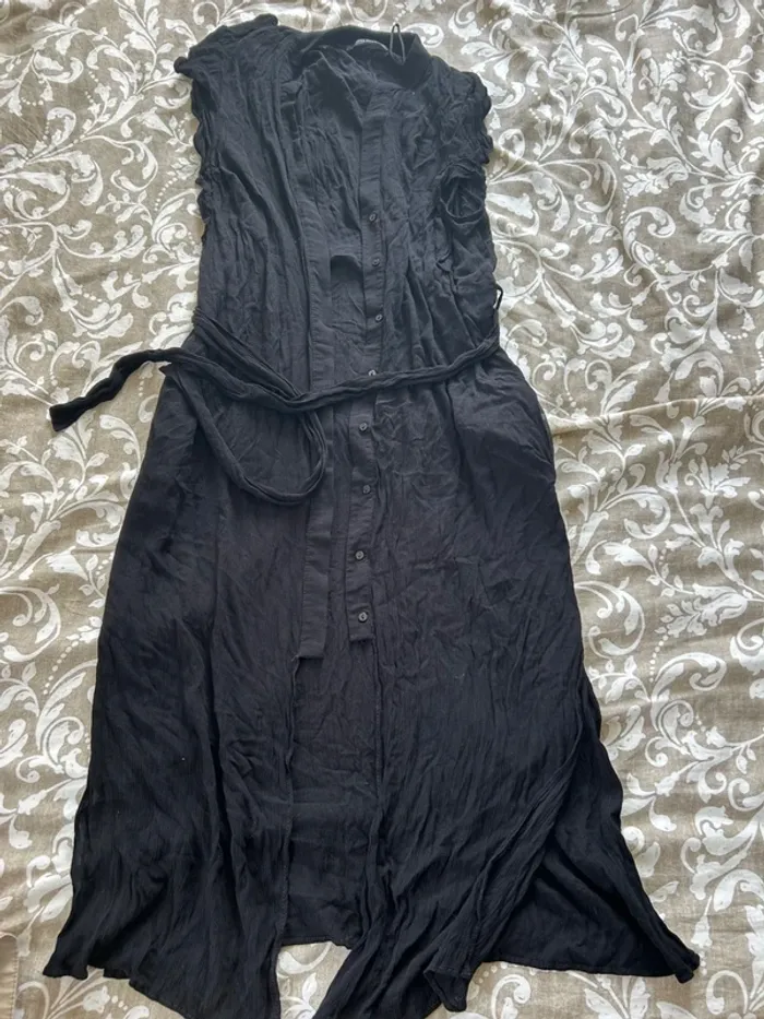 Robe longue noir Zara taille L