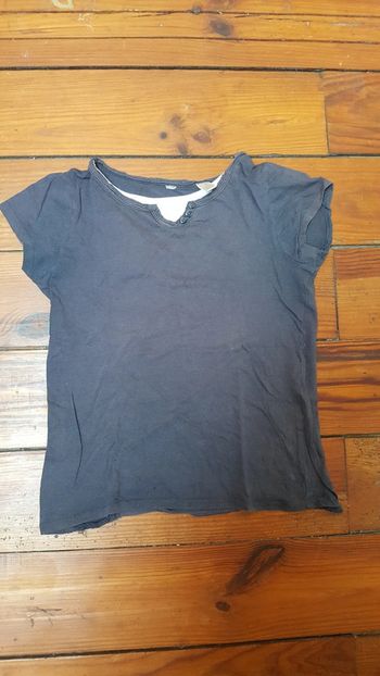 Tshirt manche courte thème marin fille