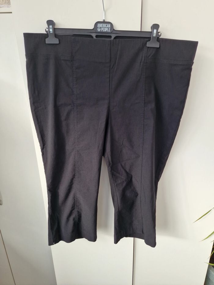 Pantalon 3/4 Stretch Noir