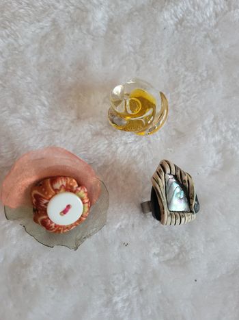 Bagues vintages ajustables