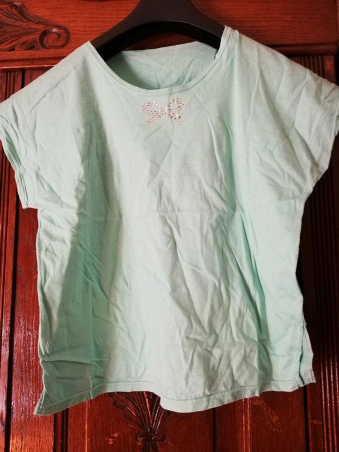 Tee-shirt court vert