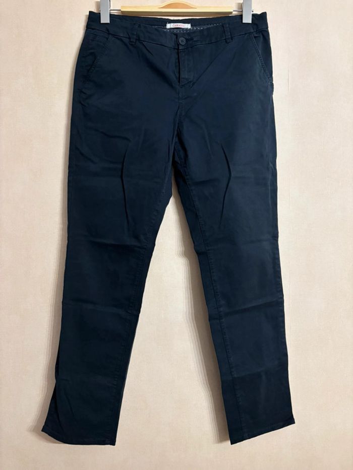 Chino bleu marine Camaïeu taille 42