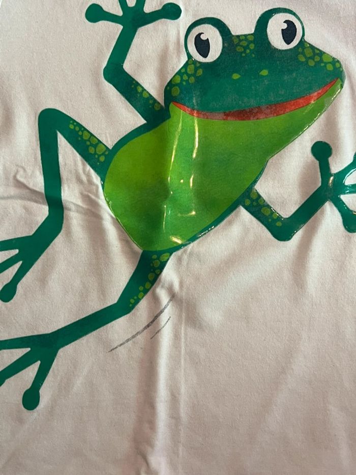 T shirt grenouille c&a - photo numéro 2