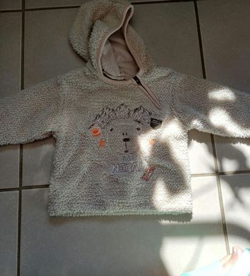 Sweat à capuche 9 mois Alphabet