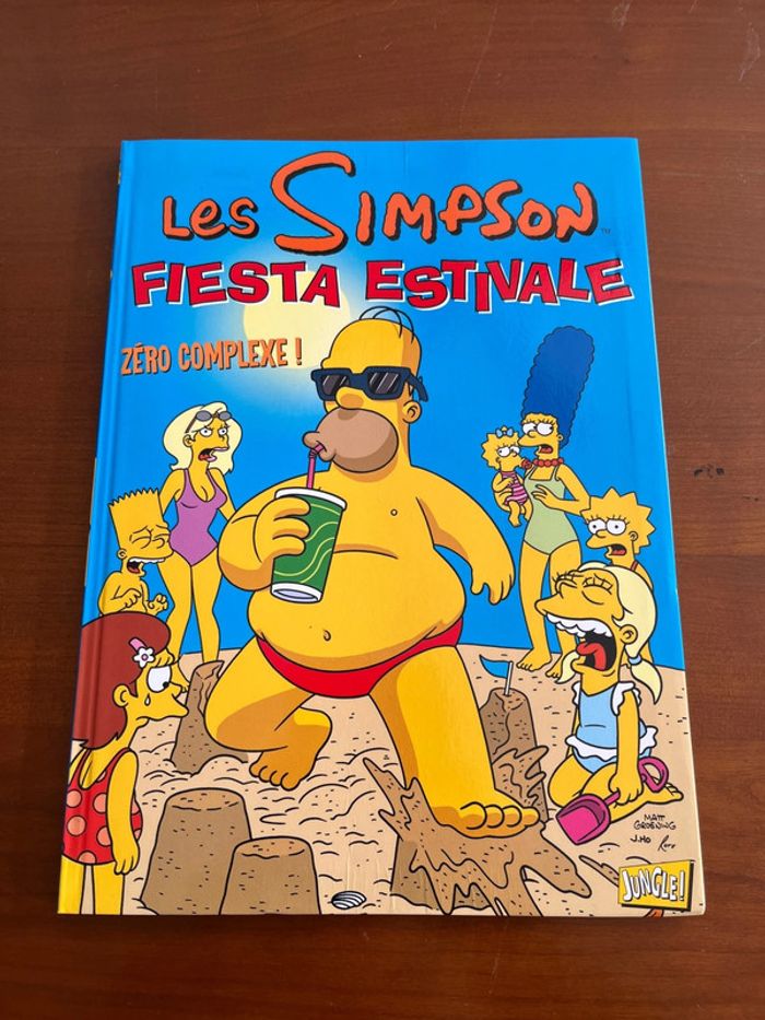 B.D. Les Simpson Fiesta estivale zéro complexe !