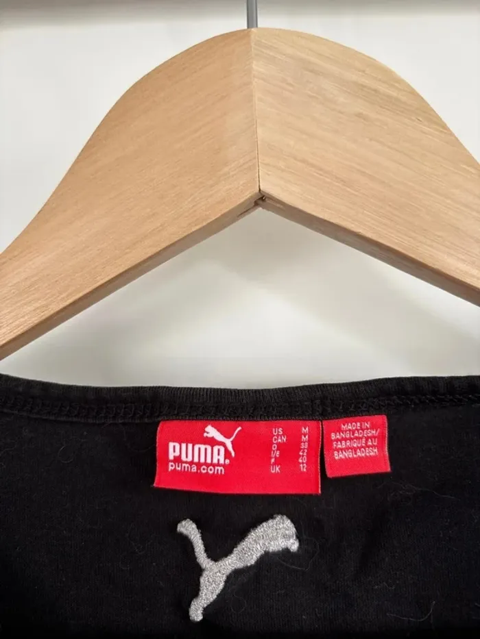 Débardeur noir puma taille M - photo numéro 2