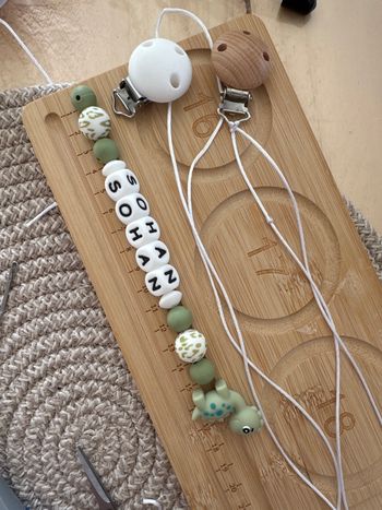 Attache tétine Sohan + adaptateur