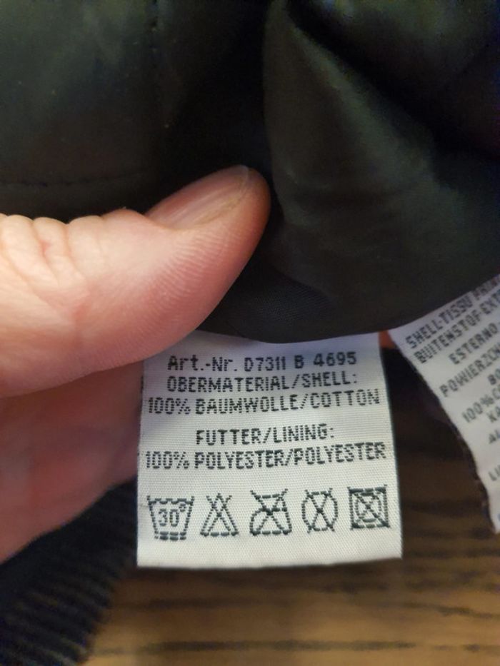 Veste en velour gris matelassé IDPDT taille L - photo numéro 12