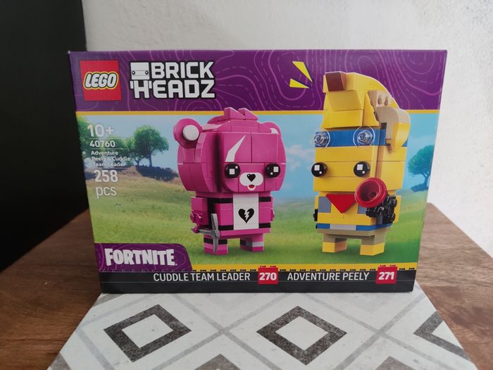 NEUF Lego Fortnite 40760 BrickHeadz Bananaventurier et l’Experte des câlins