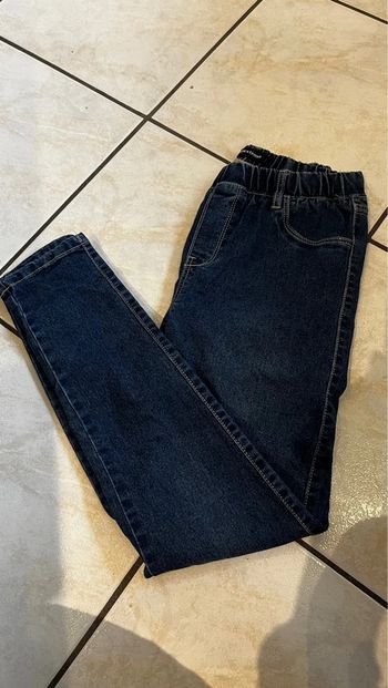 Jeans fille taille élastique jeeging
